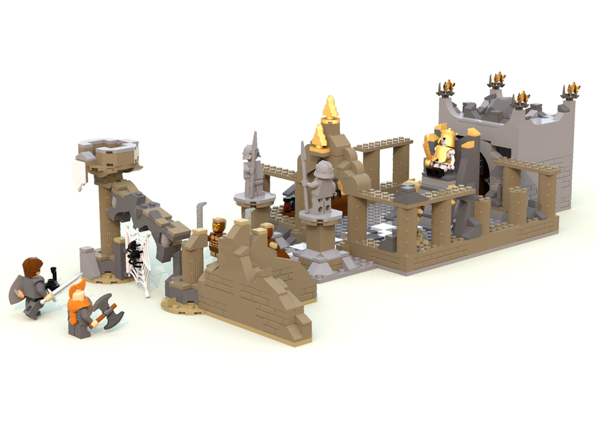 LEGO IDEAS Ruins of the ancient city