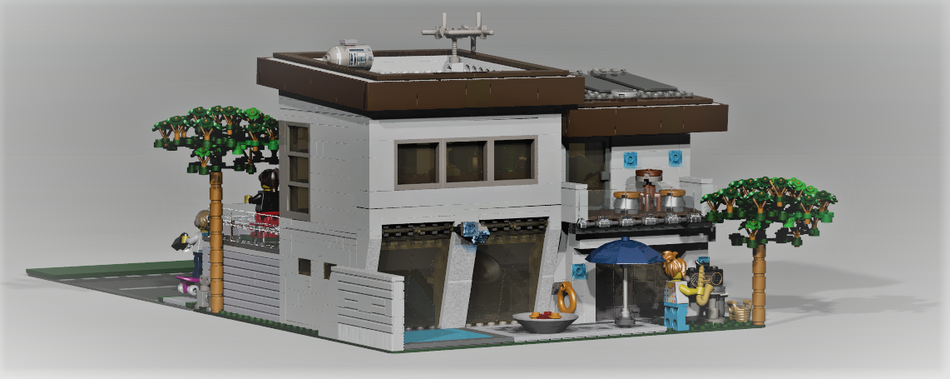 LEGO IDEAS Lego Modern Home