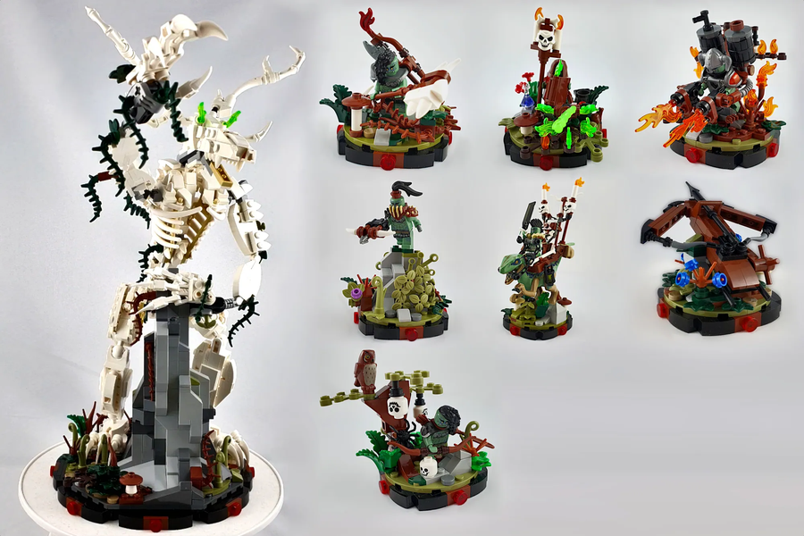 Warhammer lego set hot sale