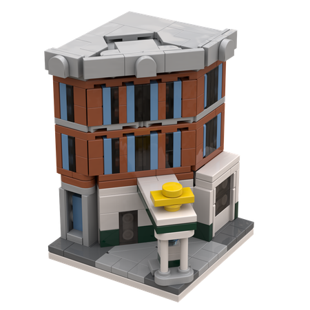 lego micro modular buildings