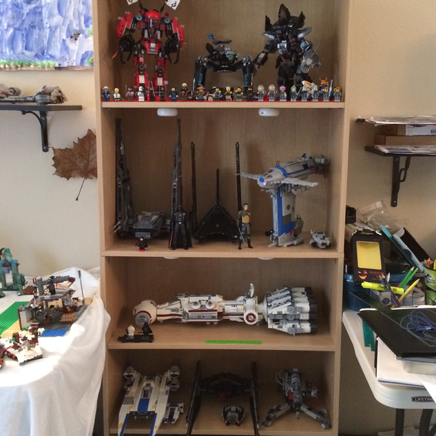 Lego star wars display hot sale