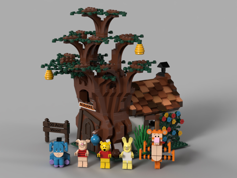 Lego Ideas Blog 10k Club Interview Introducing Ben Alder Creator Of Winnie The Pooh