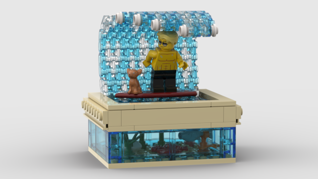 Lego fish tank online ideas