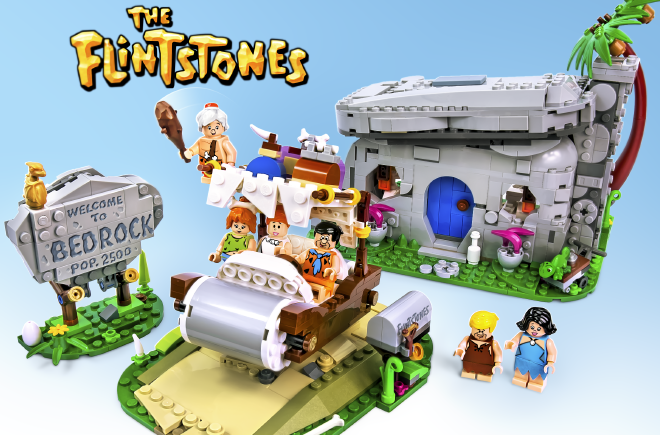 Lego flintstones shop