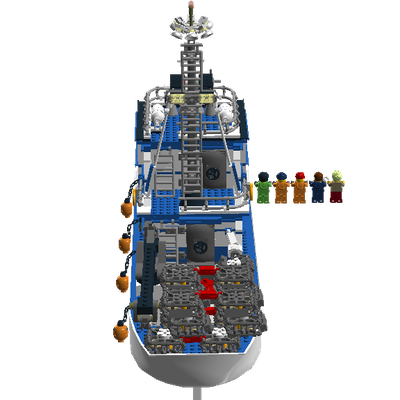 lego crab boat