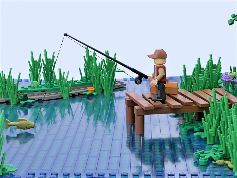 Fishing legos discount