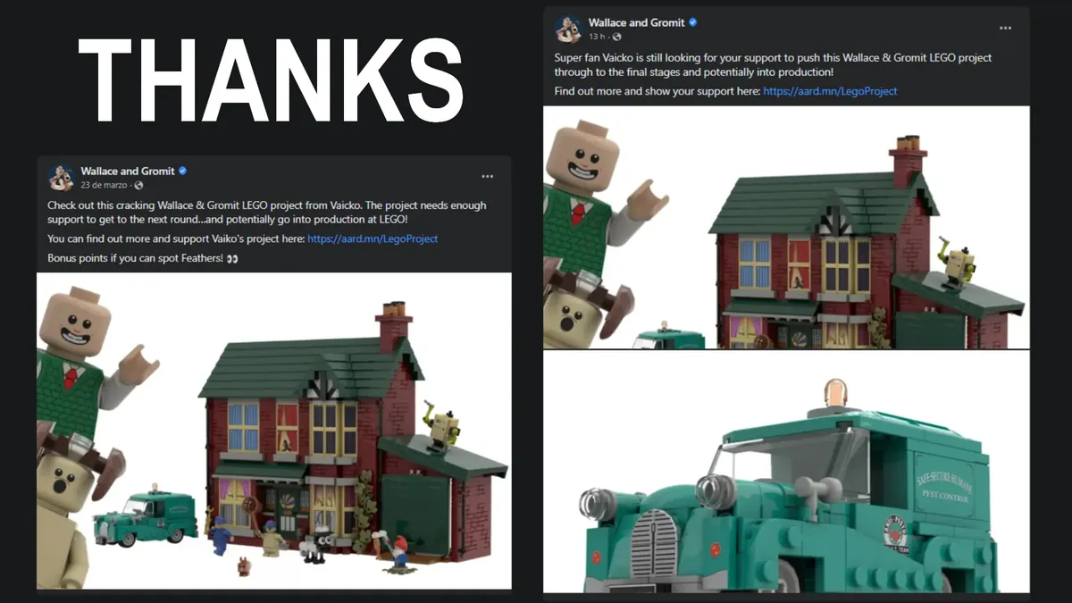 LEGO IDEAS - Wallace & Gromit