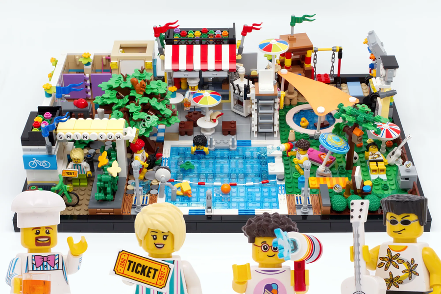 Lego city swimming pool new arrivals