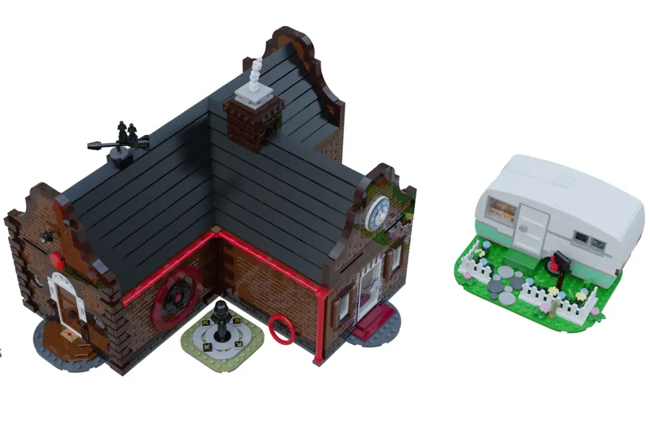 Lilo and Stitch Beach House LEGO Idea