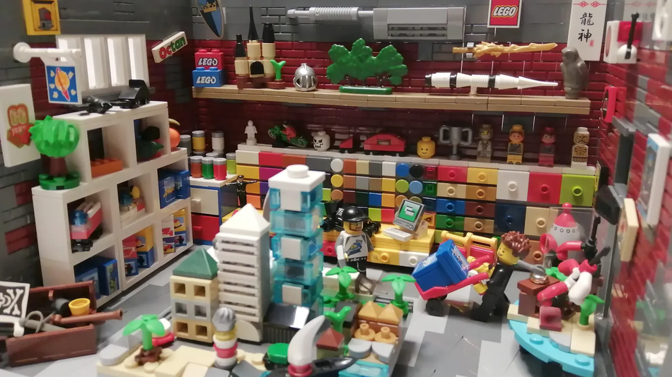 My lego hot sale room