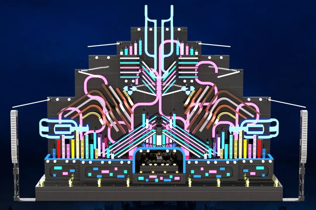 The Festival Mainstage (Mechanised) | LEGO® Ideas