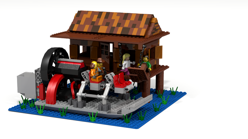 lego swamp boat