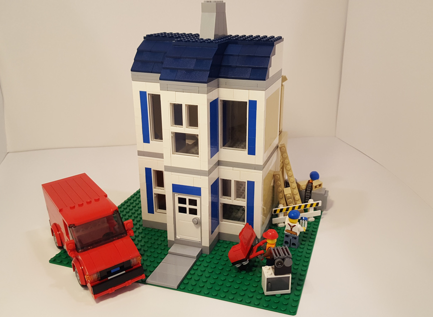 Lego style online house