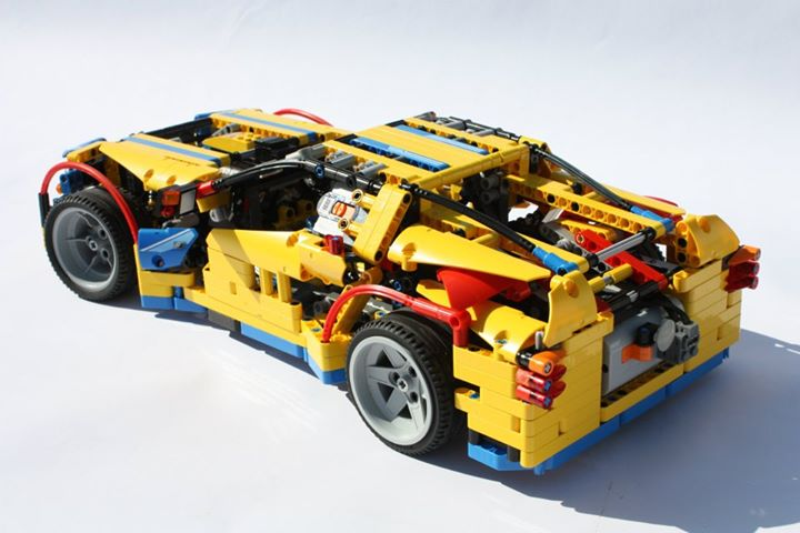 Lego technic super discount car