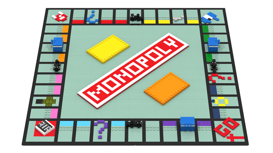 LEGO IDEAS Monopoly Board Game with Pieces