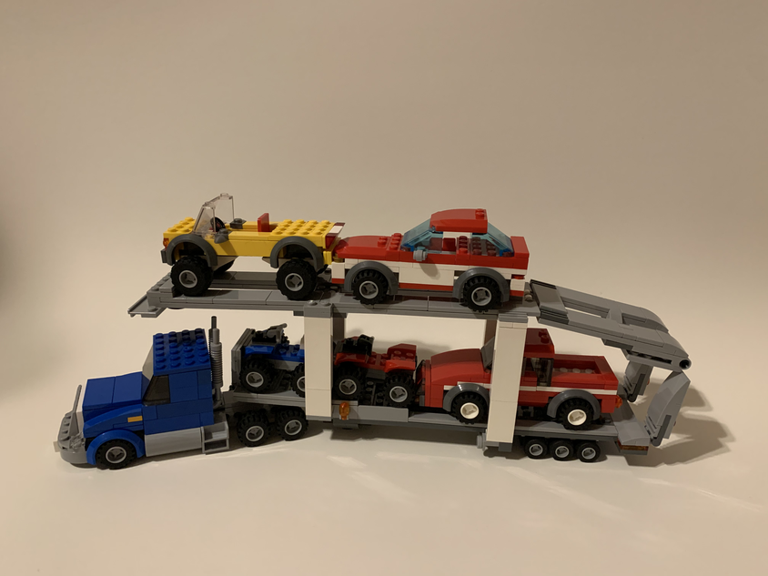 Lego car cheap with trailer