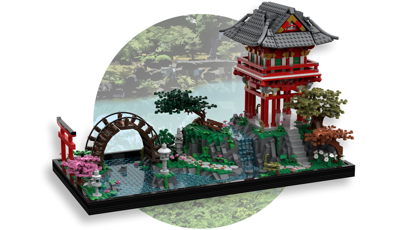 Lego Ideas Japanese Tea Garden