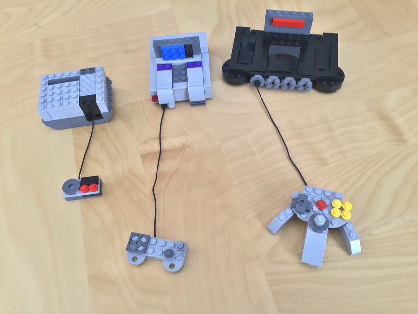 Lego best sale nes mini