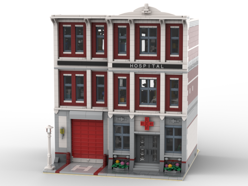 LEGO IDEAS Hospital Modular Building