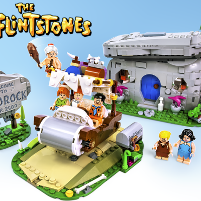 lego flintstones