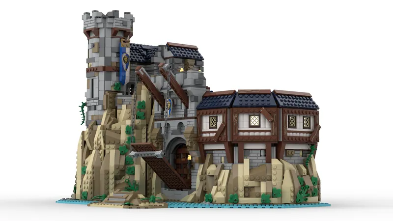 LEGO Ideas Hyrule Castle (The Legend of Zelda) Achieves 10,000 Supporters -  The Brick Fan