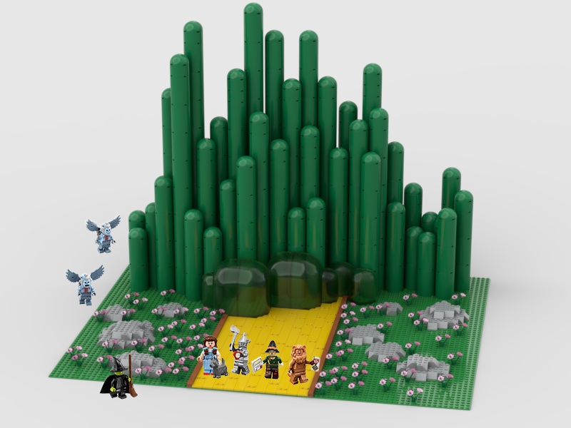 Lego the best sale wizard of oz