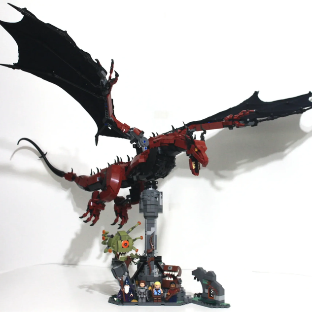 LEGO IDEAS 50 years of Dungeons Dragons 50 Years of