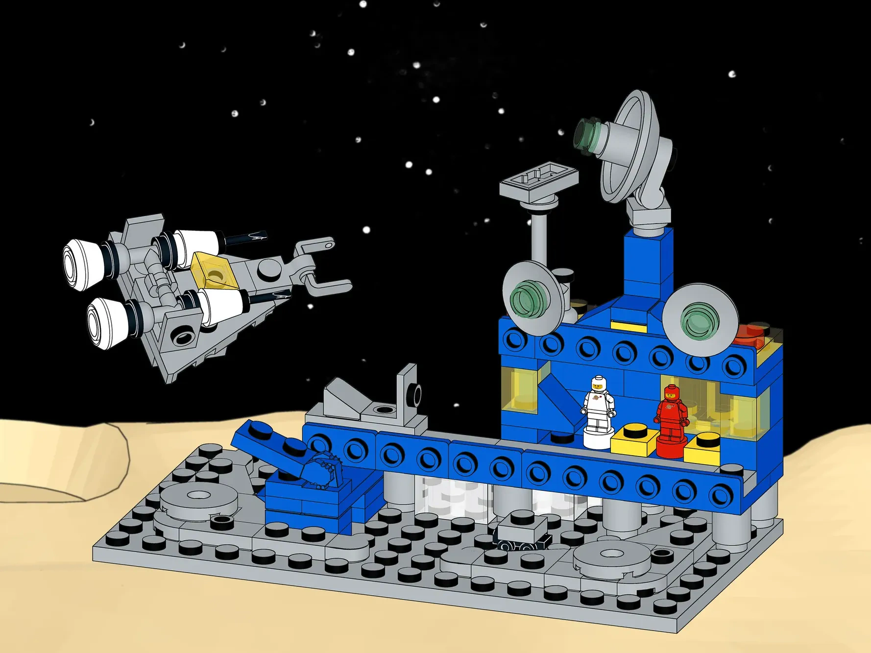 Beta 1 Command Base | LEGO® Ideas