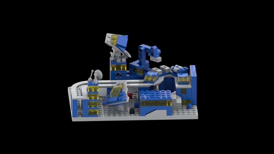 Lego moon base online plate