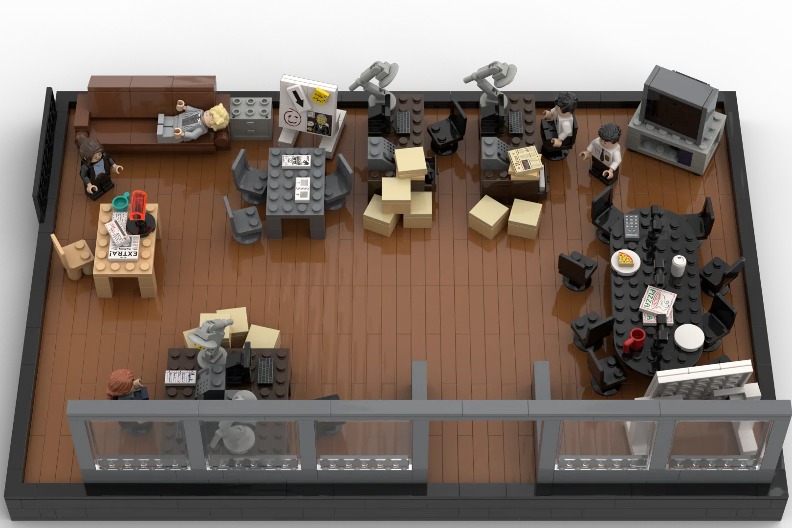 The Mentalist, the CBI Office | LEGO® Ideas