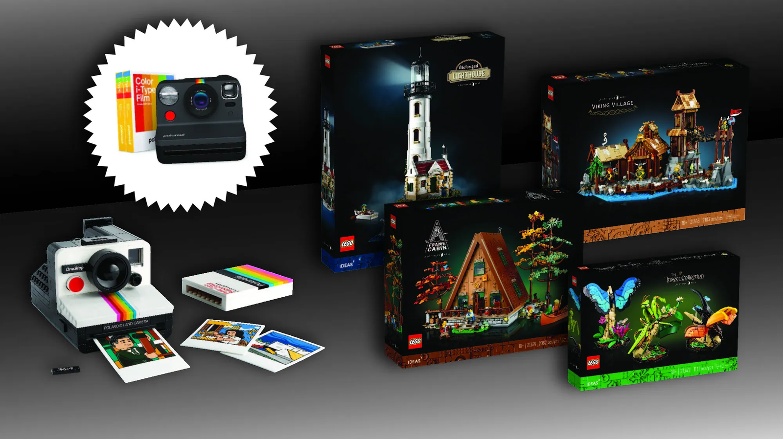 LEGO and Polaroid Collaborate to Bring Nostalgia to Life