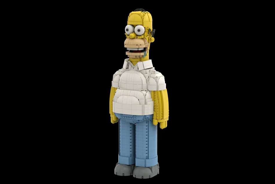 LEGO IDEAS Homer Simpson