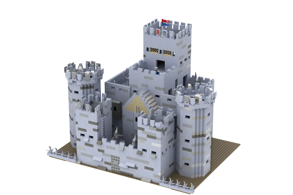 Easy lego hot sale castle