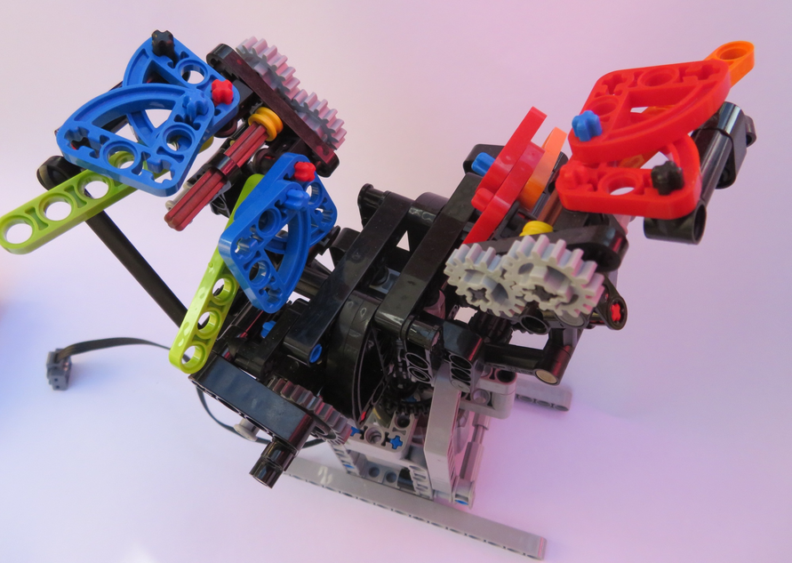 LEGO Technic Mechanical Butterflies Kinetic Sculpture