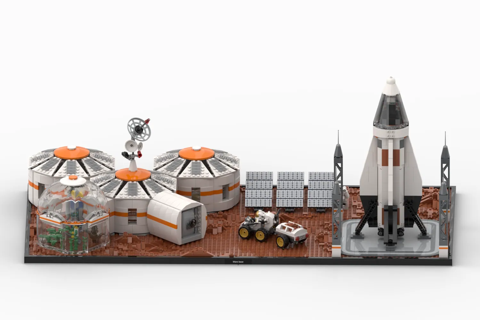 Lego mars hot sale