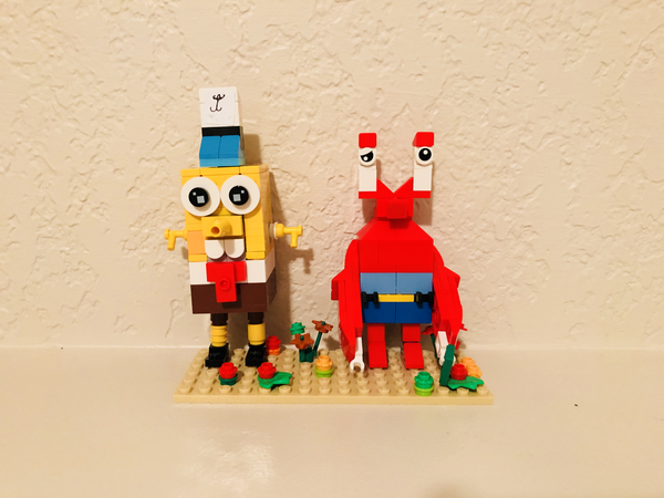 lego spongebob brickheadz