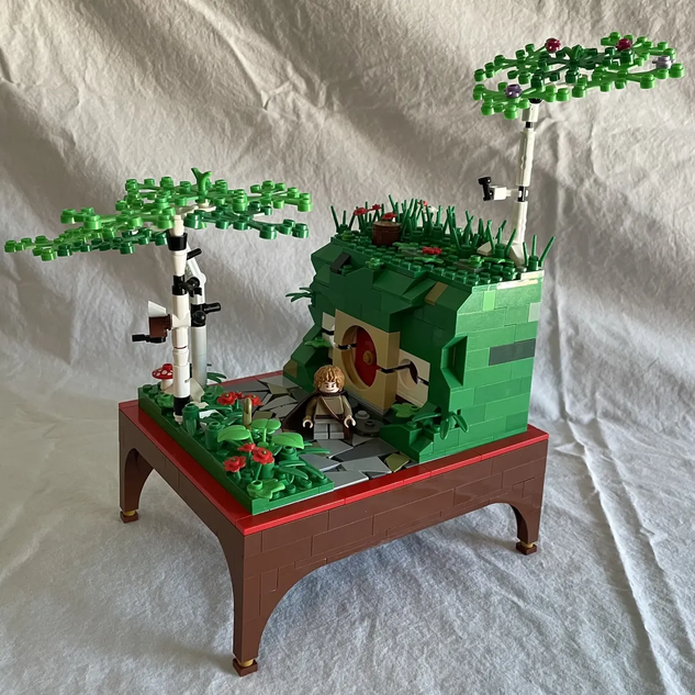 Lego ideas best sale hobbit hole