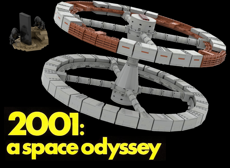 Space History Photo: 2001:A Space Odyssey Space Station