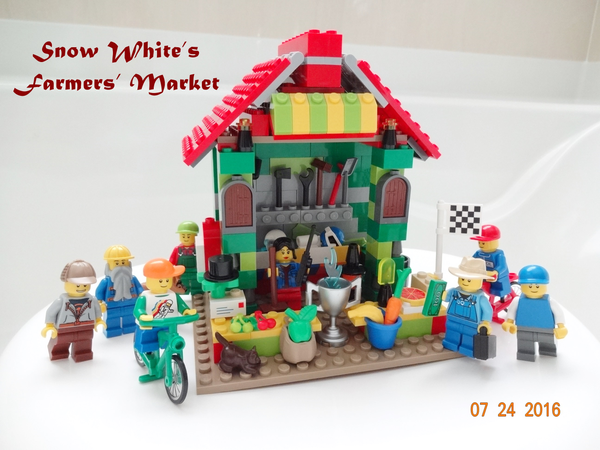 lego snow white and the seven dwarfs