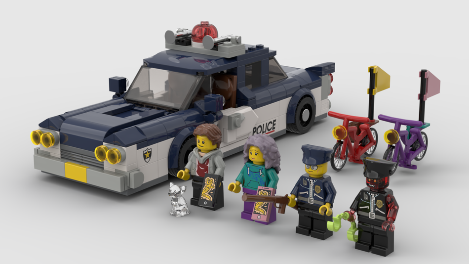 LEGO IDEAS Hidden Side Newbury Police Chase