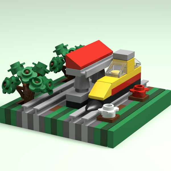 LEGO IDEAS - Build your finest Micro Modular Building! - Cave On A Grassy  Hill