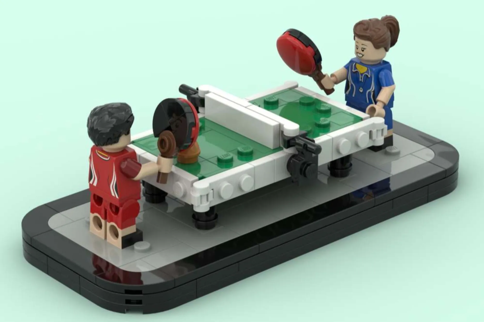 Lego cheap ping pong