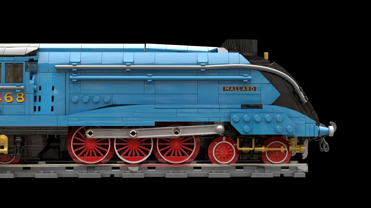 LEGO IDEAS LNER A4 Class Mallard No. 4468 Recordbreaker Steam Train