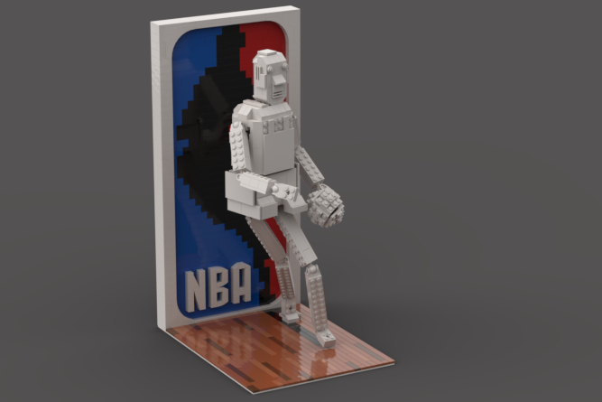 LEGO IDEAS - We love sports! - 3D NBA Logo