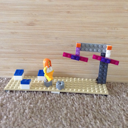 american ninja warrior lego