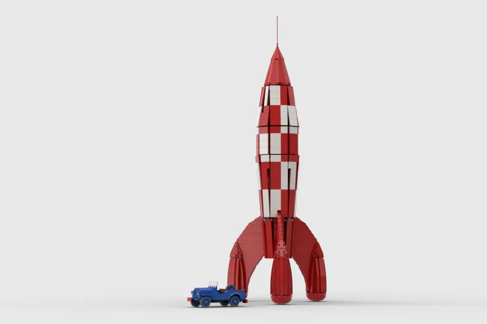 Lego store tintin rocket