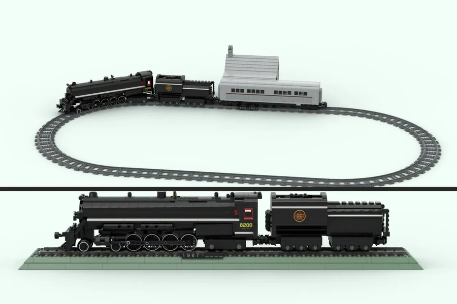 LEGO IDEAS - SNCF TGV Duplex Train