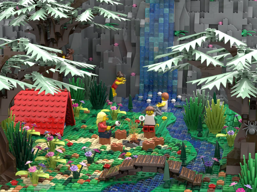 Nature lego discount