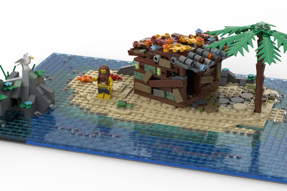 Island best sale lego set