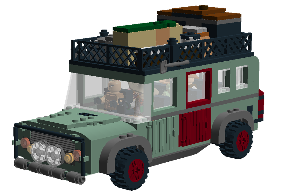 Lego 2025 jungle jeep